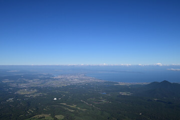 Climbing Mt. Daisen, Tottori, Japan