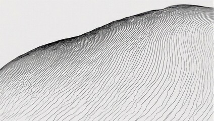 Abstract Topographic Sand Dune Texture.