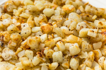 Homemade Cubed Hash Browns Breakfast Potatoes