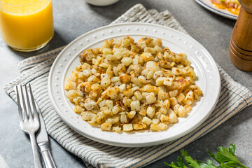 Homemade Cubed Hash Browns Breakfast Potatoes