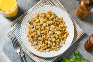 Homemade Cubed Hash Browns Breakfast Potatoes