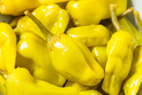 Pickled Raw Pepperoncini Peppers