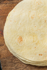 Organic Homemade White Flour Tortillas