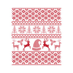 ugly Christmas sweater svg