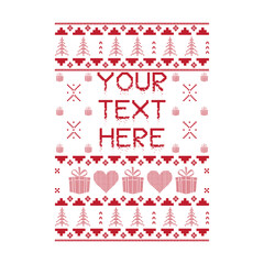 ugly Christmas sweater svg