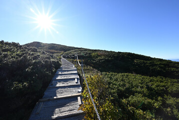 Climbing Mt. Daisen, Tottori, Japan