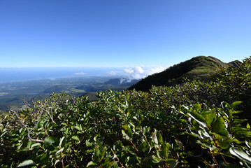 Climbing Mt. Daisen, Tottori, Japan