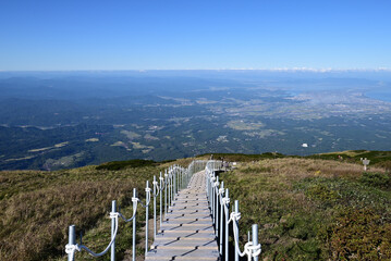 Climbing Mt. Daisen, Tottori, Japan