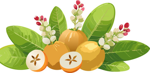 Promoting Vitamin C and Antioxidants: Graphic Design Focused on the Health Attributes of the Karonda Fruit, Ideal for Wellness Campaigns and Nutritional Education Materials for Children.