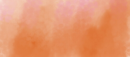 A soft, blended abstract background featuring shades of orange and pink. The colors transition smoothly,