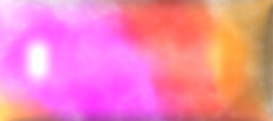 Abstract artwork featuring a gradient blend of vibrant colors, predominantly pink, red, and orange