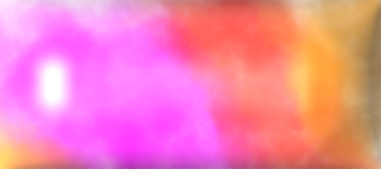 Abstract artwork featuring a gradient blend of vibrant colors, predominantly pink, red, and orange