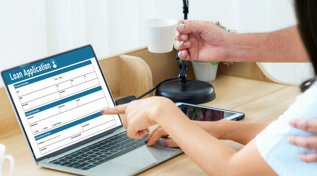 Online loan application form for modish digital information collection on the internet network