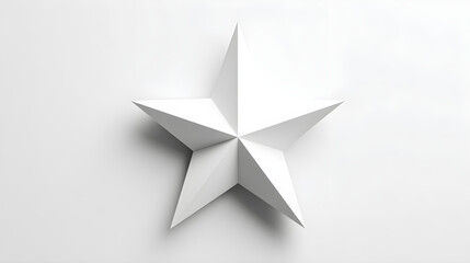 Obraz premium White star background