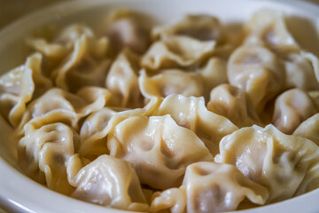 Delicious and plump Northeastern Chinese dumplings