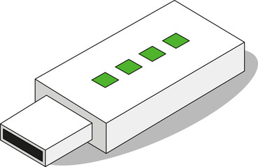 Isometric Technology Element