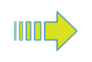 Bold Right Direction Arrow Icon for Workflow Roadmap Steps and Progress Indicator PNG