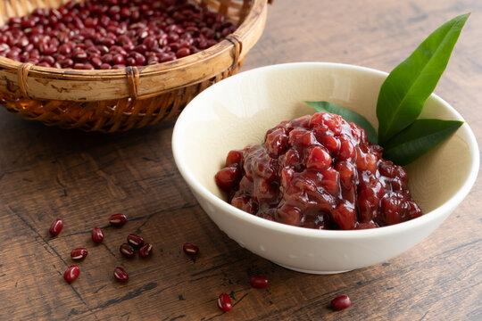 小豆のあんこ　粒あん　茹であずき