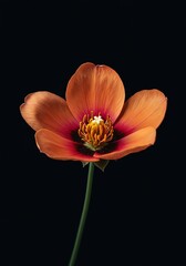 Close-up of a vibrant bloom exuding a delightful, sweet perfume. A symbol of natural beauty, fresh essence, and serene moments ,petal ,colorful ,garden