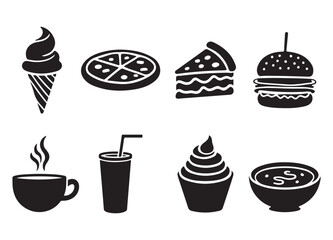 Fast Food Vector Icons Pack