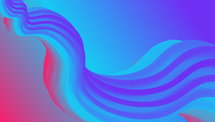 3d abstract fluid shapes