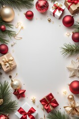 Christmas layout, Christmas copy space, Christmas card layout, Christmas tree, Christmas letter paper, Christmas illustration, Christmas concept, Christmas background, Christmas banner