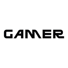 Gamer Typography T-shirt Design