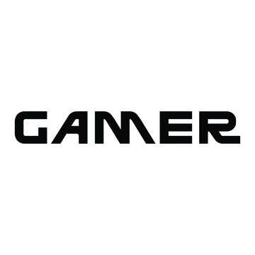 Naklejki Gamer Typography T-shirt Design