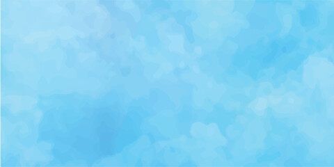 Obraz premium abstract blue sky and clouds background, vibrant clear blue sky with puffy and blurry natural clear clouds, watercolor background concept abstract cloudy sky, Sunset sky and rainy colourfull clouds 