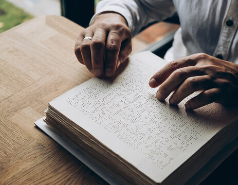 World Braille Day, Minimalist Concept of Accessibility, Inclusion, and Tactile Communication