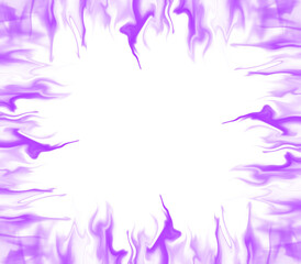 Purple Smoke Frame Border Effect