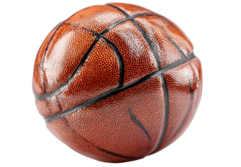 basketball isolated on white background