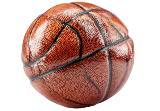 basketball isolated on white background