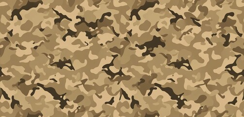 Abstract seamless dazzle camouflage pattern in muted tones, ideal for backgrounds,  vector,  trendy