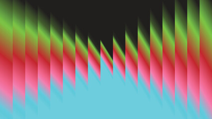 Abstract Gradient Zigzag Pattern – Vibrant Colorful Background for Design
