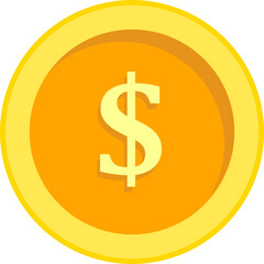 Obraz premium Coin Currency Vector