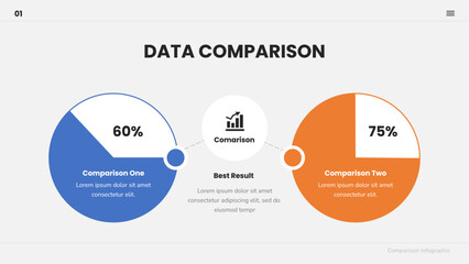 Data Comparison Infographic