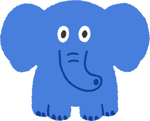 blue elephant