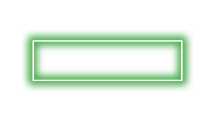 Green Neon Frame – Bold Rectangular Border Design