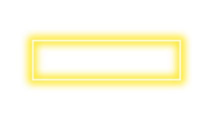Yellow Neon Frame – Bold Rectangular Border Design