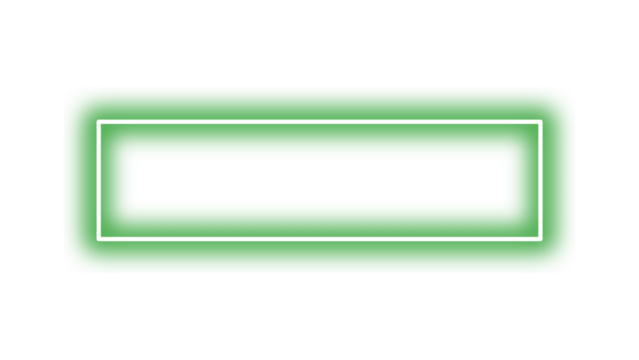 Green Neon Frame – Bold Rectangular Border Design