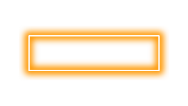 Orange Neon Frame – Bold Rectangular Border Design