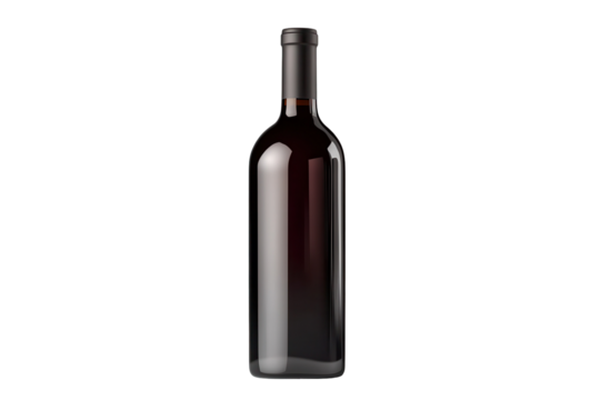 Futuristic metallic wine bottle mockup showcasing sleek design and modern aesthetics for display and branding purposes