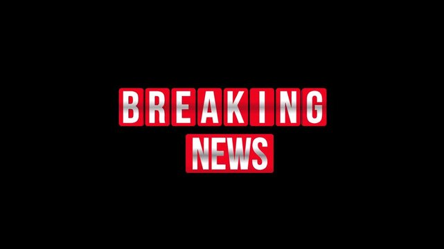 Breaking News Alert Graphic
