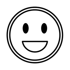 Fototapeta premium Happy smile face