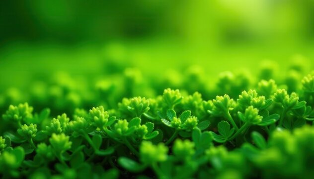 Intense green Azolla microphylla, lush texture Ideal animal feed & green manure , macro, animal feed