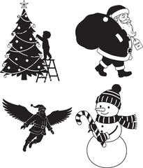 Obraz premium Merry Christmas 