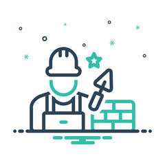 Mix icon for dependable builders