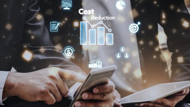 Cost reduction and cost saving through digital transformation, business cost optimization, operational cost reduction, financial savings, and resource efficiency strategies for business success. Muxer