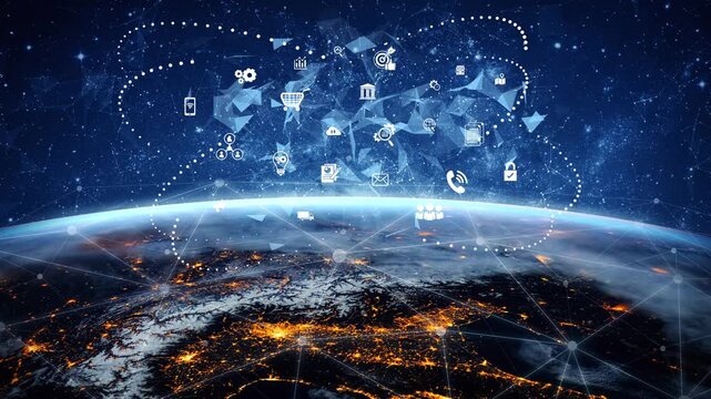 Digital business ecosystem integrating multiple business, ecosystem, and technology elements in a seamless digital network Marrow